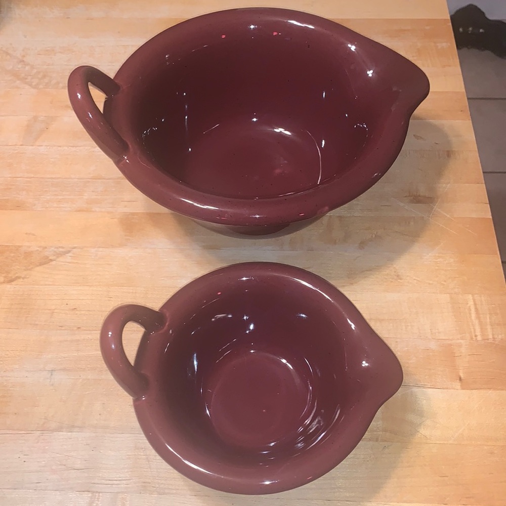 2 pc serving bowl set